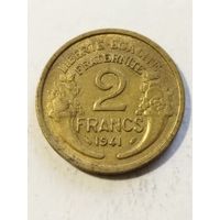 Франция 2 франка 1941