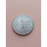 США памятный квотер 25 центов 2000(D)4