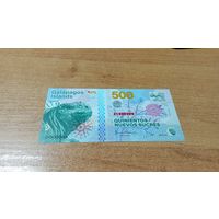 Галапагосские острова(Эквадор) 500 сукре 2021 г. Полимер  с шести рублей