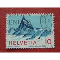Швейцария. 1966г.  Альпы.