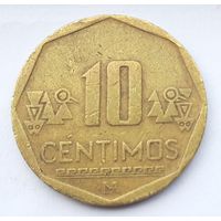Перу 10 сентимо, 2012 (3-4-56)