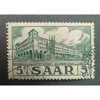 Марка Германия Саар 1952г. 1.25