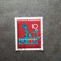 Марка Германия 1968 год   150 лет печатному станку