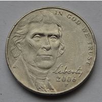 США, 5 центов 2006 г. Р