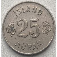 Исландия 25 эйре 1957 г.