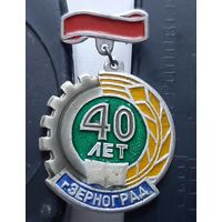 Зерноград 40 лет