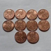 1 цент США, погодовка 1990-х