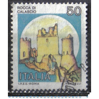 Италия 1980 Стандарт Castles Замки н/с гаш