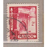 Французские колонии Архитектура Французское  Марокко 1949 год  лот 13