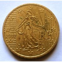 50 евроцентов 2002 Франция