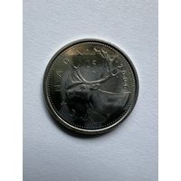 25 центов 2006г. Канада