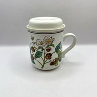 Фарфоровая чайная чашка с заварником Villeroy & Boch, Botanica. Германия. Арт 2457