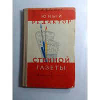 Цветов А. Юный редактор стенной газеты, 1958 г.