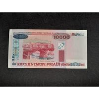 10000 рублей 2000 года. Беларусь. Серия ПЧ. UNC