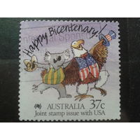 Австралия 1988 200 лет колонизации, совм. выпуск с США