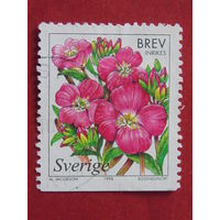 Швеция 1998 г. Цветы.