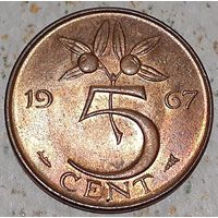 Нидерланды 5 центов, 1967 (14-12-36)