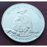 Южная Георгия 2 фунта, 2006 Хохлатый пингвин
