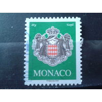 Монако 2008 Гос герб Михель-1,0 евро гаш