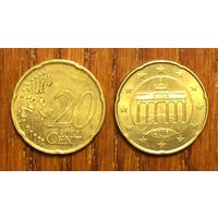 Германия, 20 евроцентов 2006 D